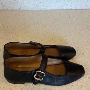 Sam Edelman Black Mary Jane Flats